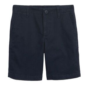 NWT Gap Kids Khaki Shorts with Washwell - Blue Galaxy, Sz 7 $38 B43